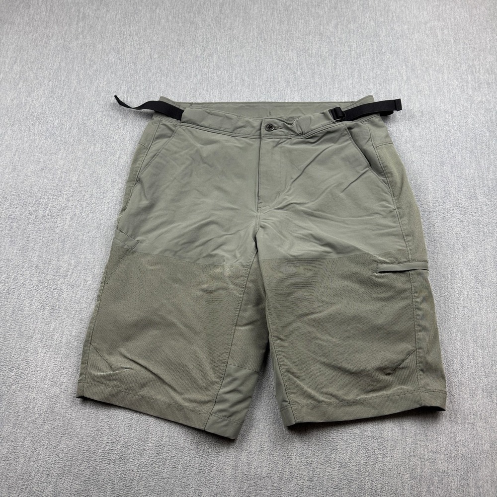 REI Co-op Shorts Men 34 Link Shell Bike 11" Outdoor Riding Stretch Commute Nylon